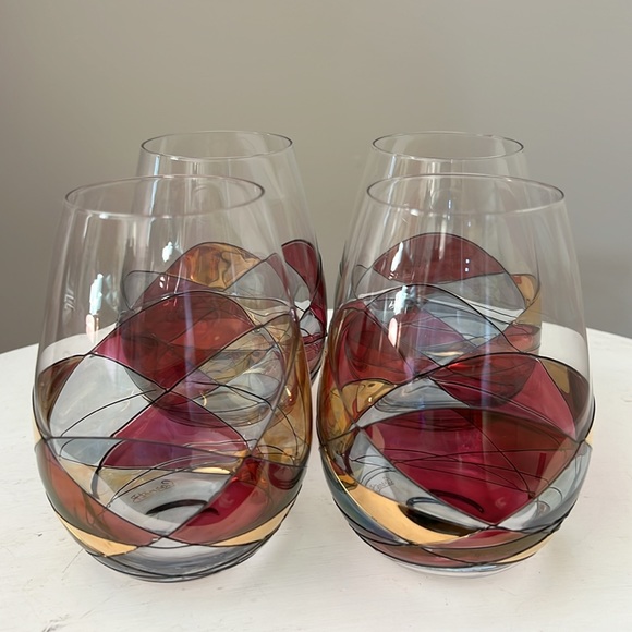 glass and wine gift set Silver 9 oz. Glassware Gift Box with Ribbon (Set of 20)